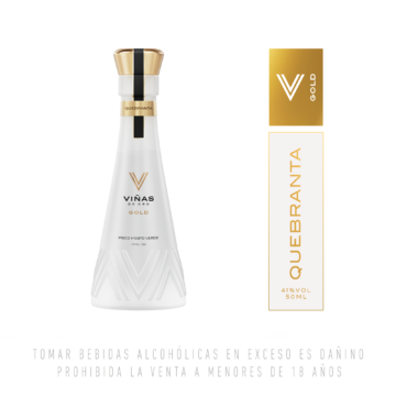 PISCO VIÑAS DE ORO Quebranta 50ml
